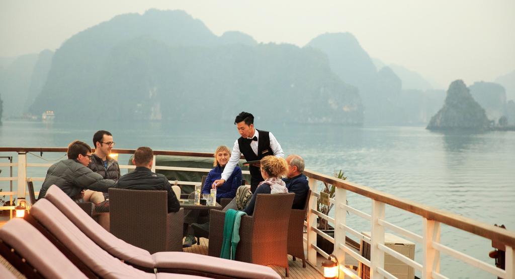 Halong Glory Legend Cruise Hotell Ha Long Eksteriør bilde
