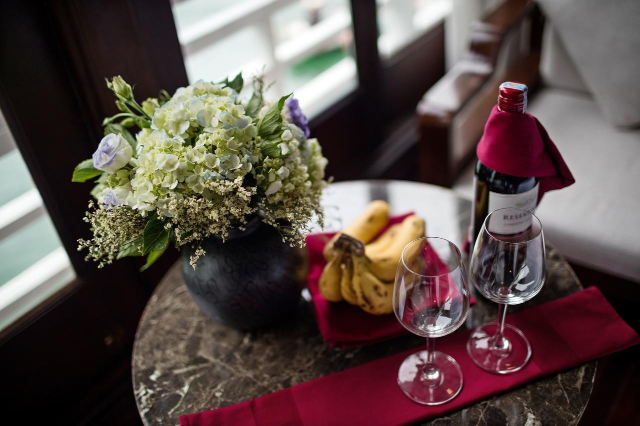 Halong Glory Legend Cruise Hotell Ha Long Eksteriør bilde