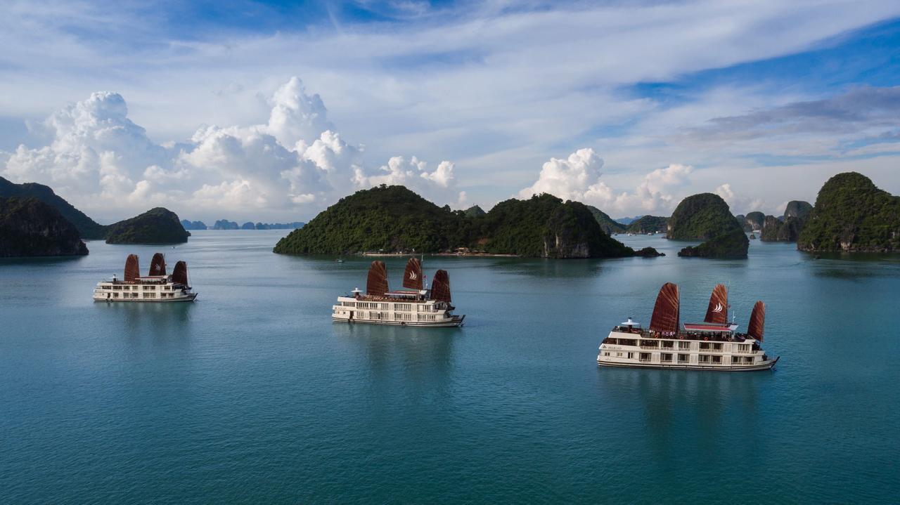 Halong Glory Legend Cruise Hotell Ha Long Eksteriør bilde