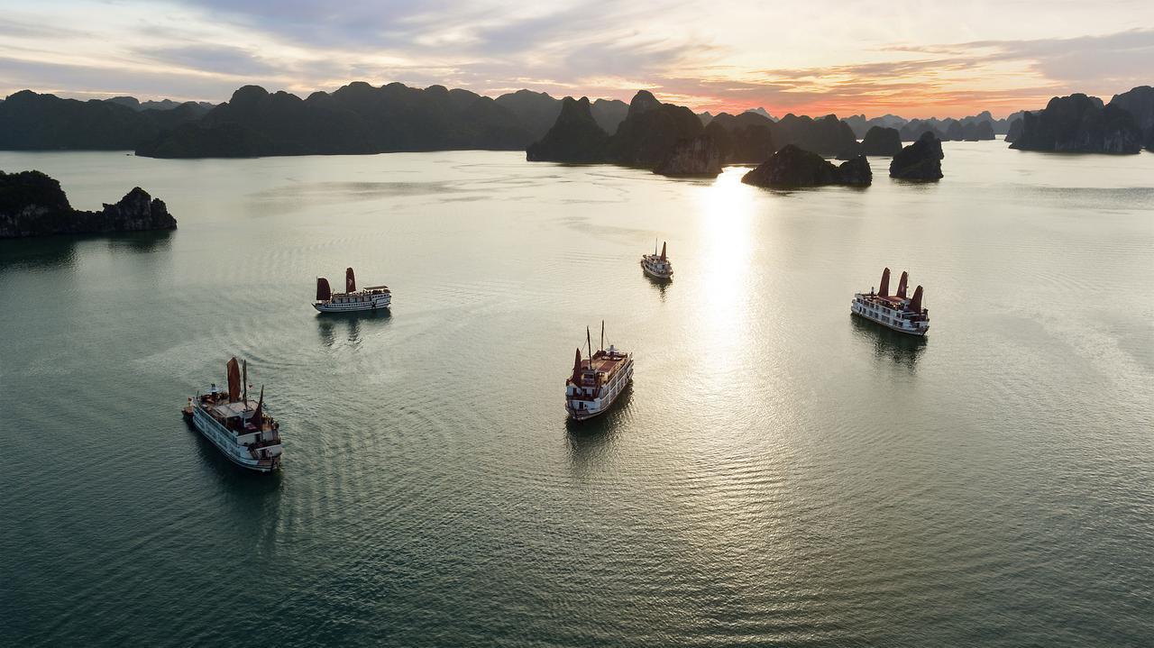 Halong Glory Legend Cruise Hotell Ha Long Eksteriør bilde
