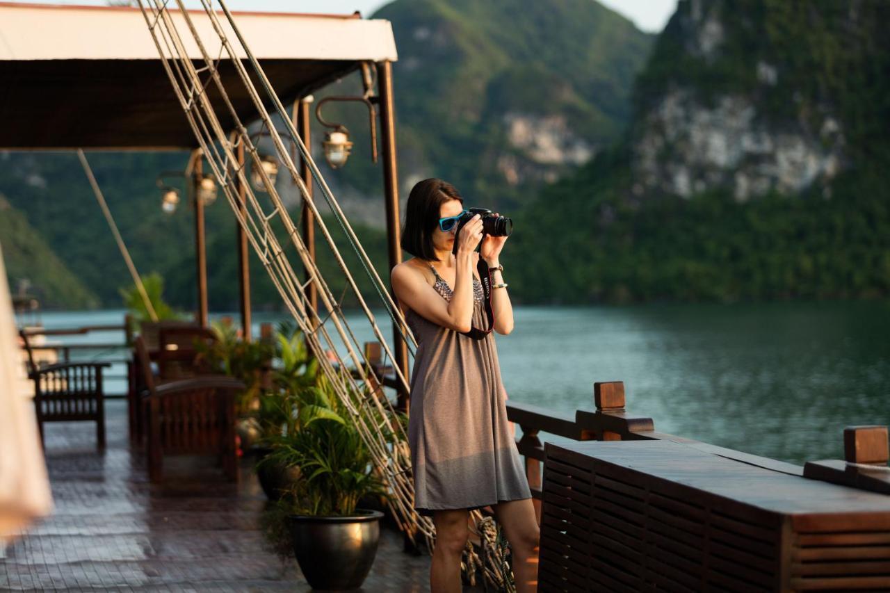 Halong Glory Legend Cruise Hotell Ha Long Eksteriør bilde